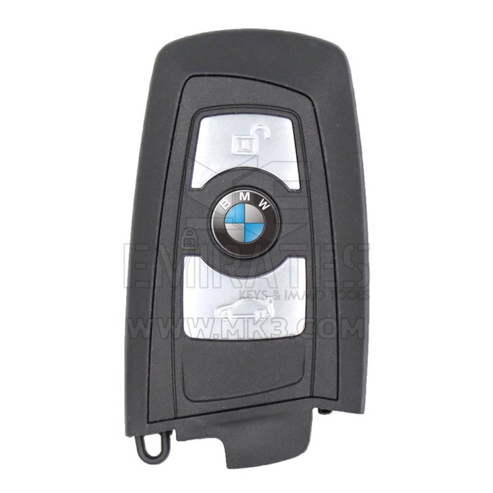 Chiave telecomando intelligente originale BMW FEM 3 pulsanti 434,63 MHz colore nero