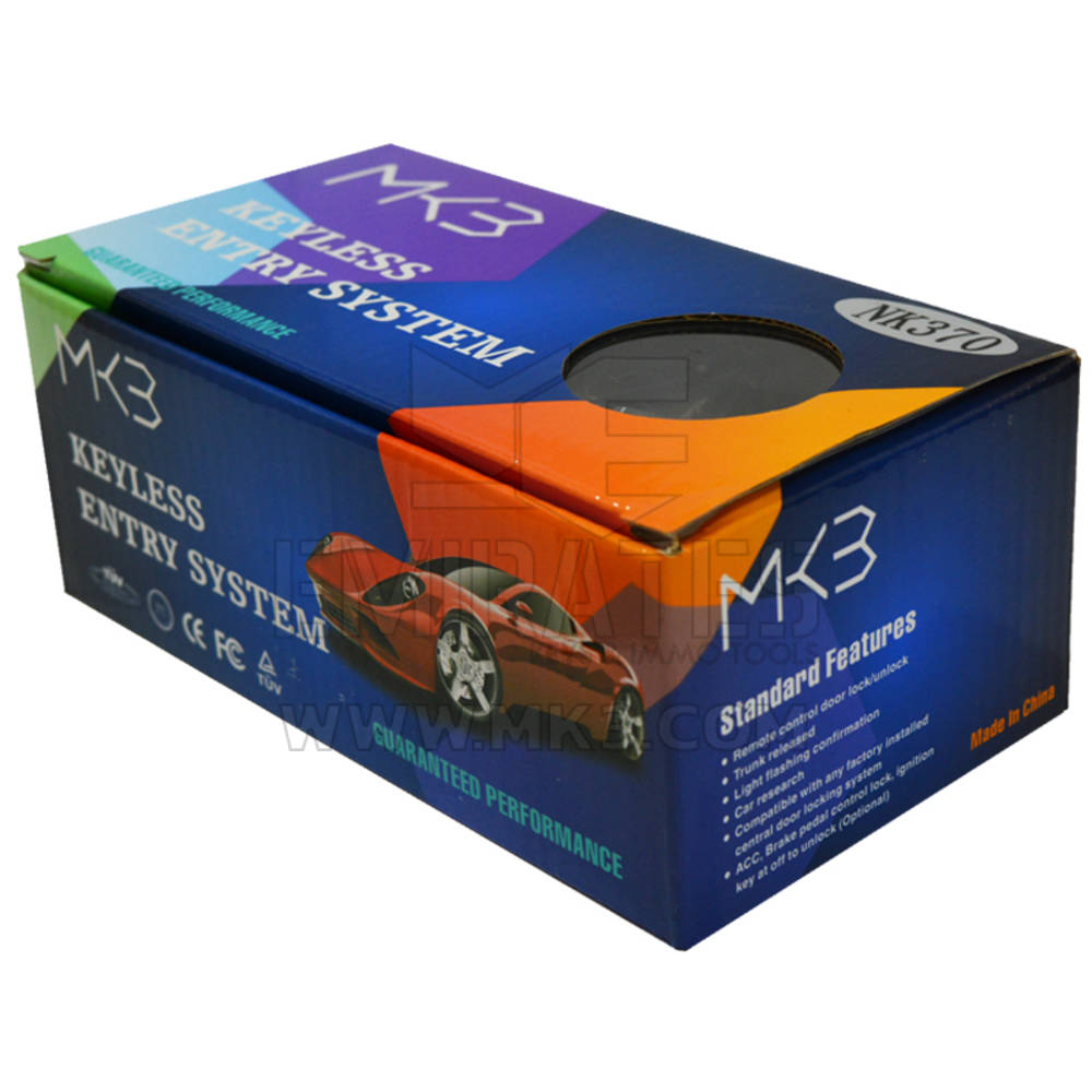 Sistema de entrada sin llave Toyota Flip de 3 botones, modelo NK370 - MK18931 - f-4