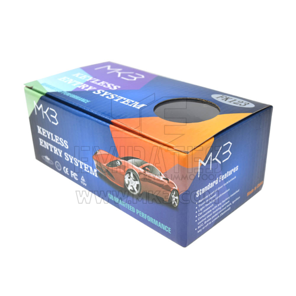 Sistema de entrada sin llave KIA Flip 3 botones modelo FK123 - MK18957 - f-6