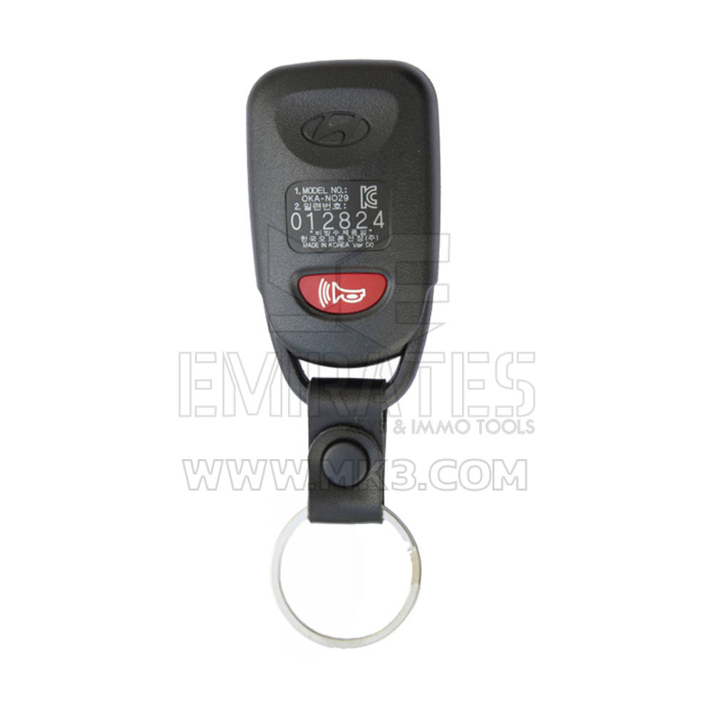 Chiave telecomando Hyundai Sonata 2013 433 MHz 95430-3S000 | MK3