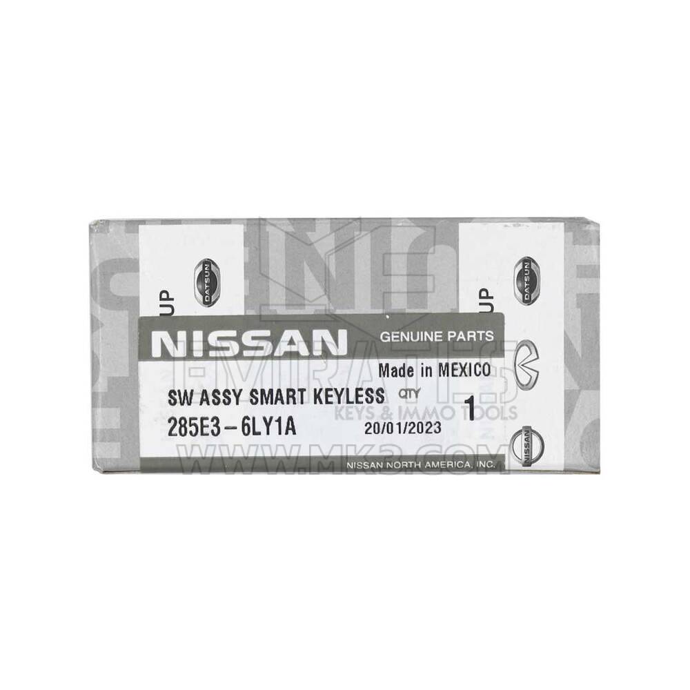 Новый оригинальный / OEM смарт-ключ с дистанционным управлением Nissan Versa 2023, 3+1 кнопки, 433 МГц, номер детали OEM: 285E3-6LY1A / 285E3-6LY1E - FCC ID: KR5TXPZ1 | Emirates Keys