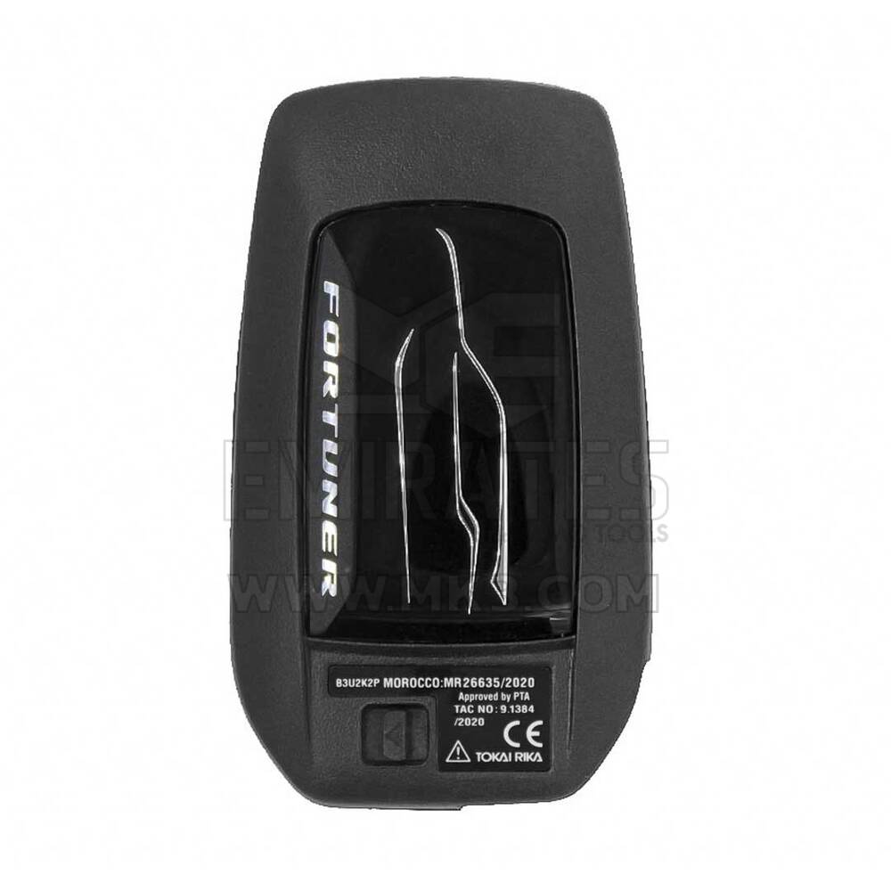 Chave inteligente original Toyota Fortuner 433MHz 89904-0K070 | MK3