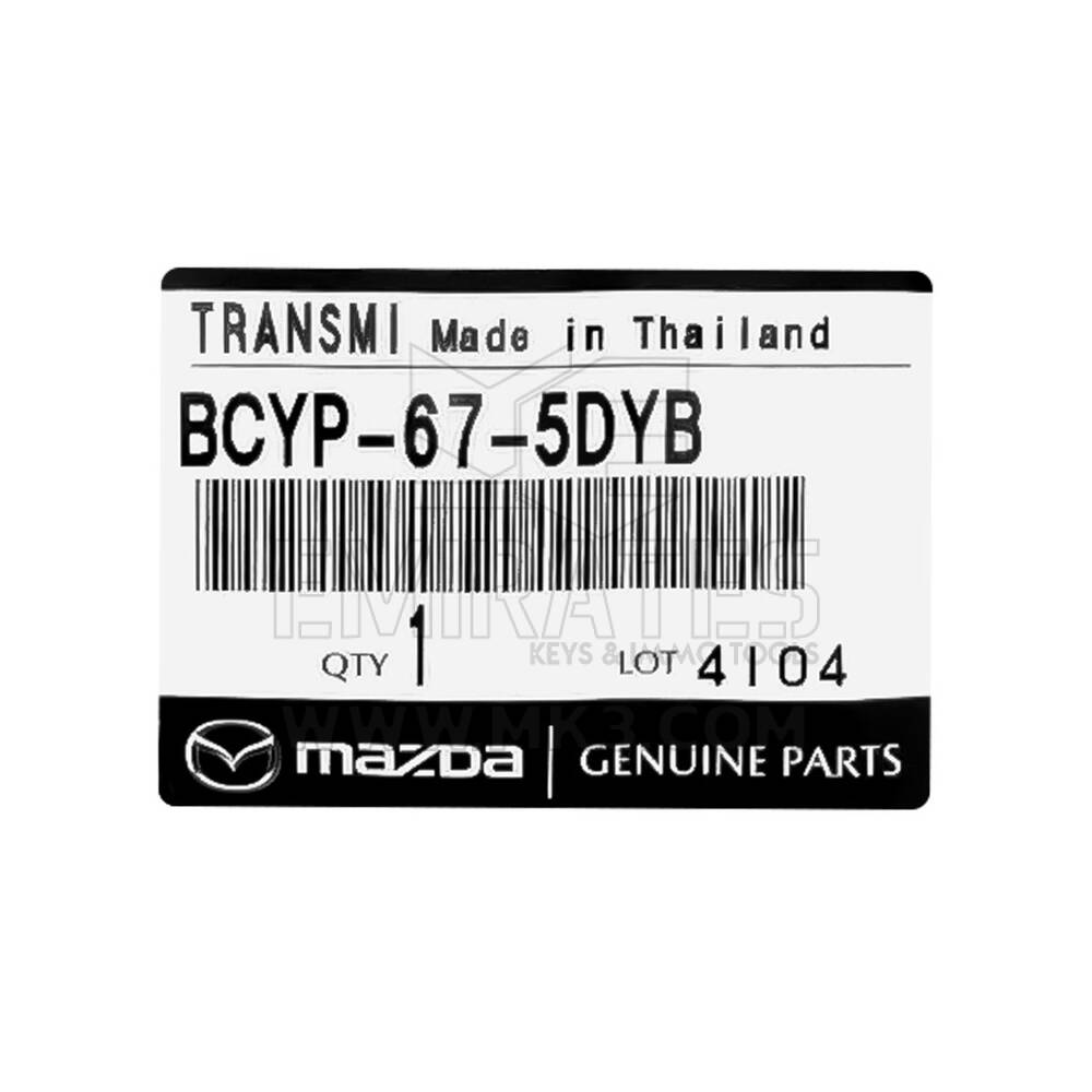 New Mazda 3 2019-2023 Hatchback Genuine / OEM Smart Remote Key 2+1 Buttons 433MHz OEM Part Number: BCYP-67-5DYB | Emirates Keys