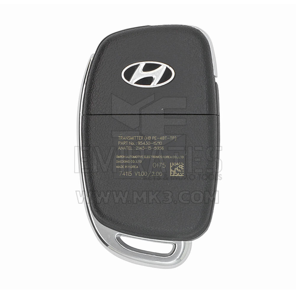 Chiave telecomando flip originale Hyundai HB20 95430-1S110 | MK3