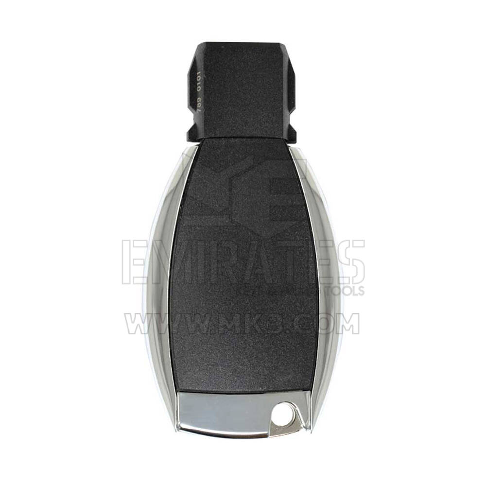 Coque de clé chromée Mercedes 3 boutons modifiée pour carte NEC de haute qualité, coque de clé à distance, remplacement de coque de clé à bas prix | Emirates Keys