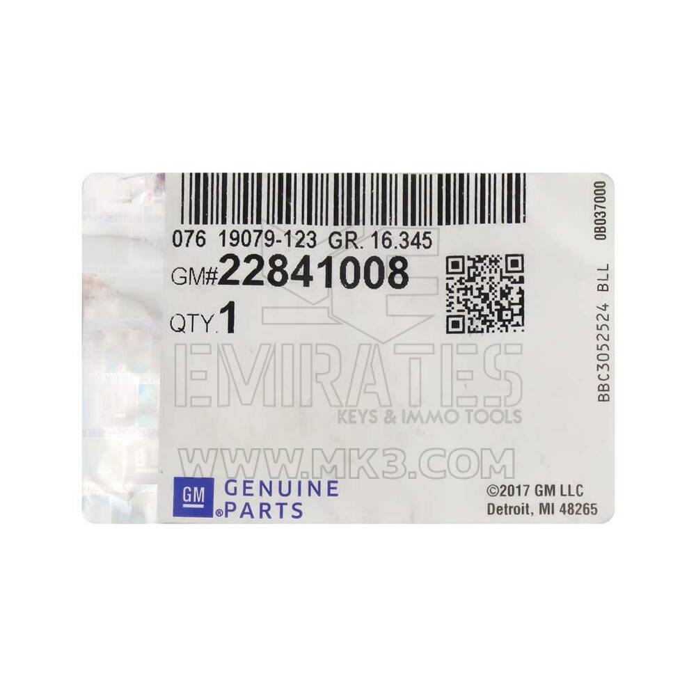 Novo Chevrolet Tahoe 2013 genuíno / OEM remoto 3 + 1 botão 433 MHz Número da peça OEM: 22841008 | Chaves dos Emirados