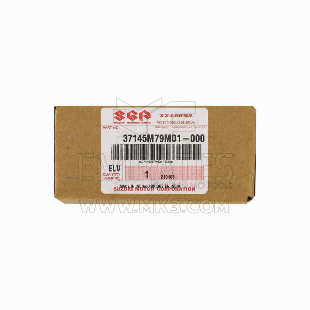 New Genuine / OEM Suzuki Ciaz 2018 Remote 2 Buttons 433MHz Manufacturer Part Number: 37145M79M01 Transponder ID: PCF7961 | Emirates Keys