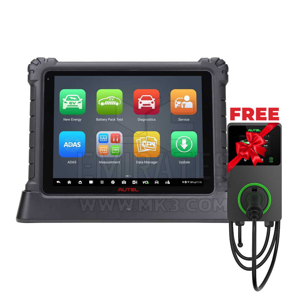 Autel MaxiSYS Ultra EV Tablet Diagnostic Tool + FREE Autel MaxiCharger AC Wallbox EU AC W22 Bundle