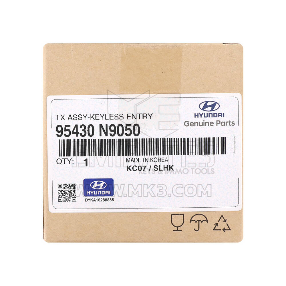 New Hyundai Tucson 2022 Genuine / OEM Flip Remote Key 2+1 Buttons 433MHz OEM Part Number: 95430-N9050, 95430N9050 | Emirates Keys