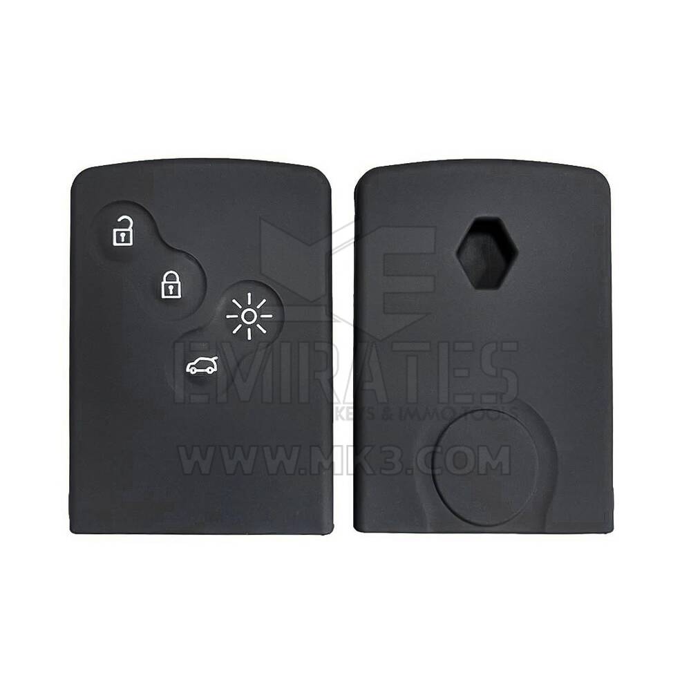 Coque en silicone pour clé de carte à puce REN 4 boutons