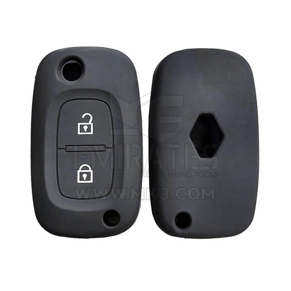 Coque en silicone pour REN Flip Remote Key 2 boutons