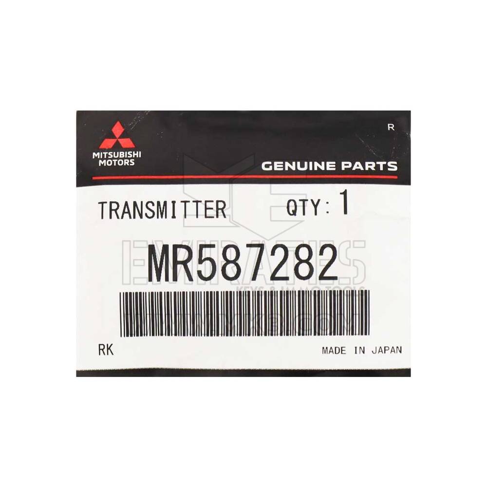 New Genuine - OEM Mitsubishi Pajero 2006 Remote 2 Button 433MHz Manufacturer Part Number: MR587282 / MR301711  | Emirates Keys