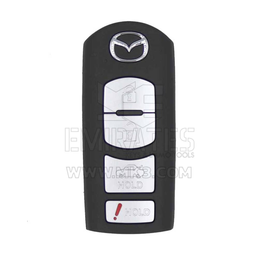 Llave remota inteligente original Mazda 6 2009-2013 de 4 botones y 315 MHz GSYL-67-5RY