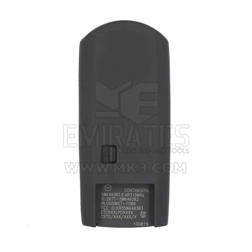 Llave remota inteligente original para Mazda 6 de 315 MHz GSYL-67-5RY | MK3