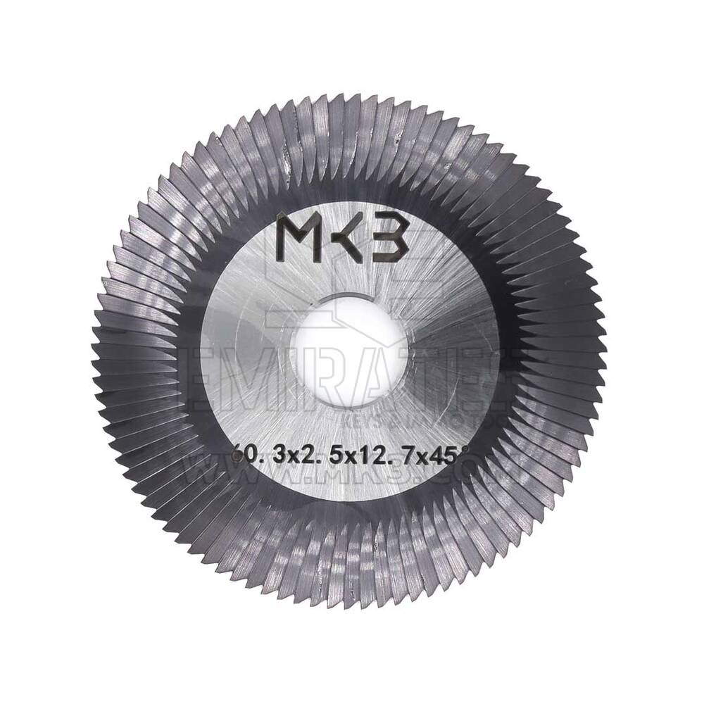 Fresa angular HJ-X23MC HSSCo φ60,3x2,5xφ12,7x45° | MK3