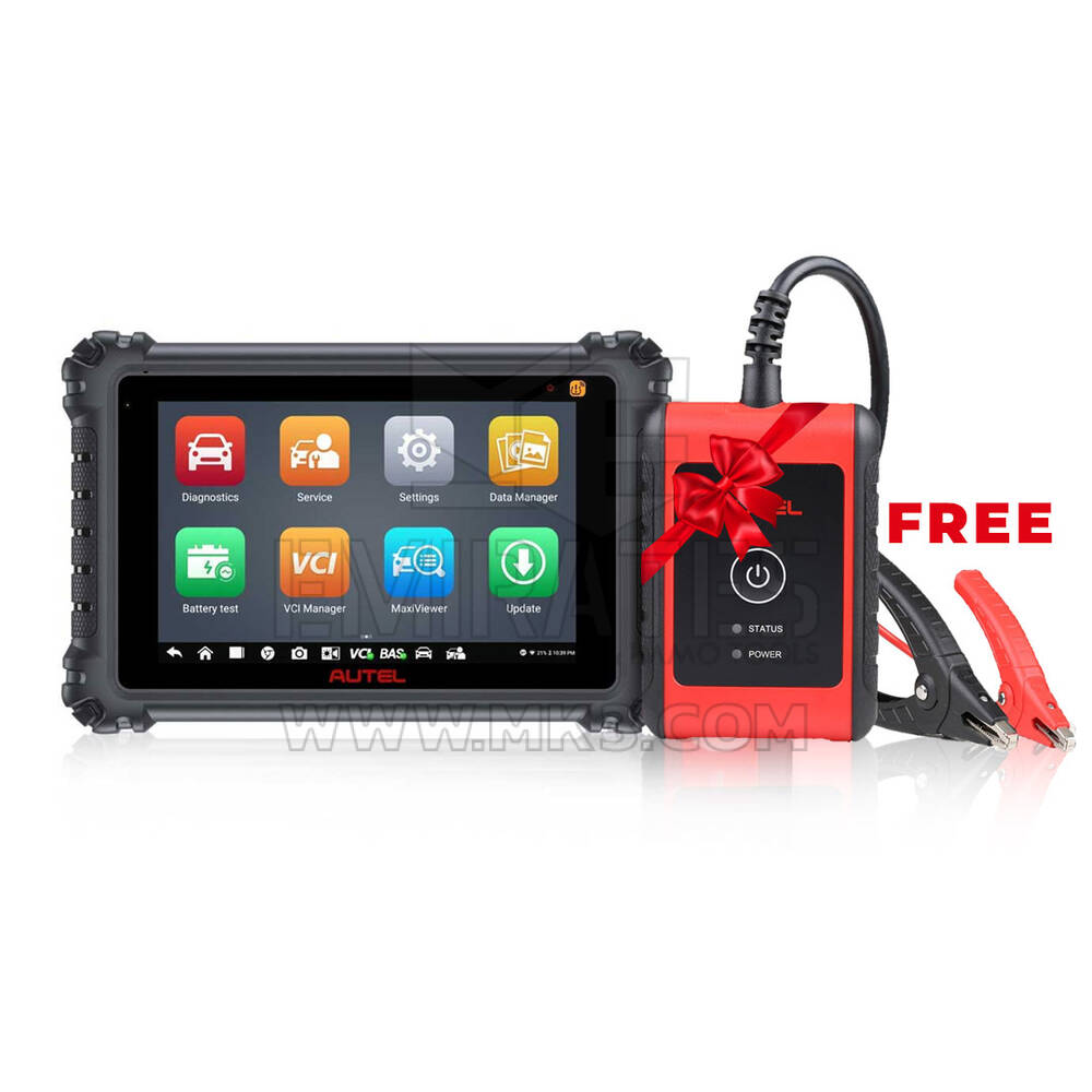 Autel MaxiSYS MS906 Pro-TS Diagnostic Scanner and TPMS Service Tool + Free MaxiBAS BT506 Auto Battery and Electrical System Analysis Tool