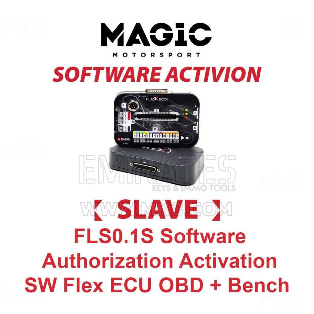 MAGIC FLS0.1S Software Authorization Activation SW Flex ECU (cars, vans, bikes) OBD + Bench Slave