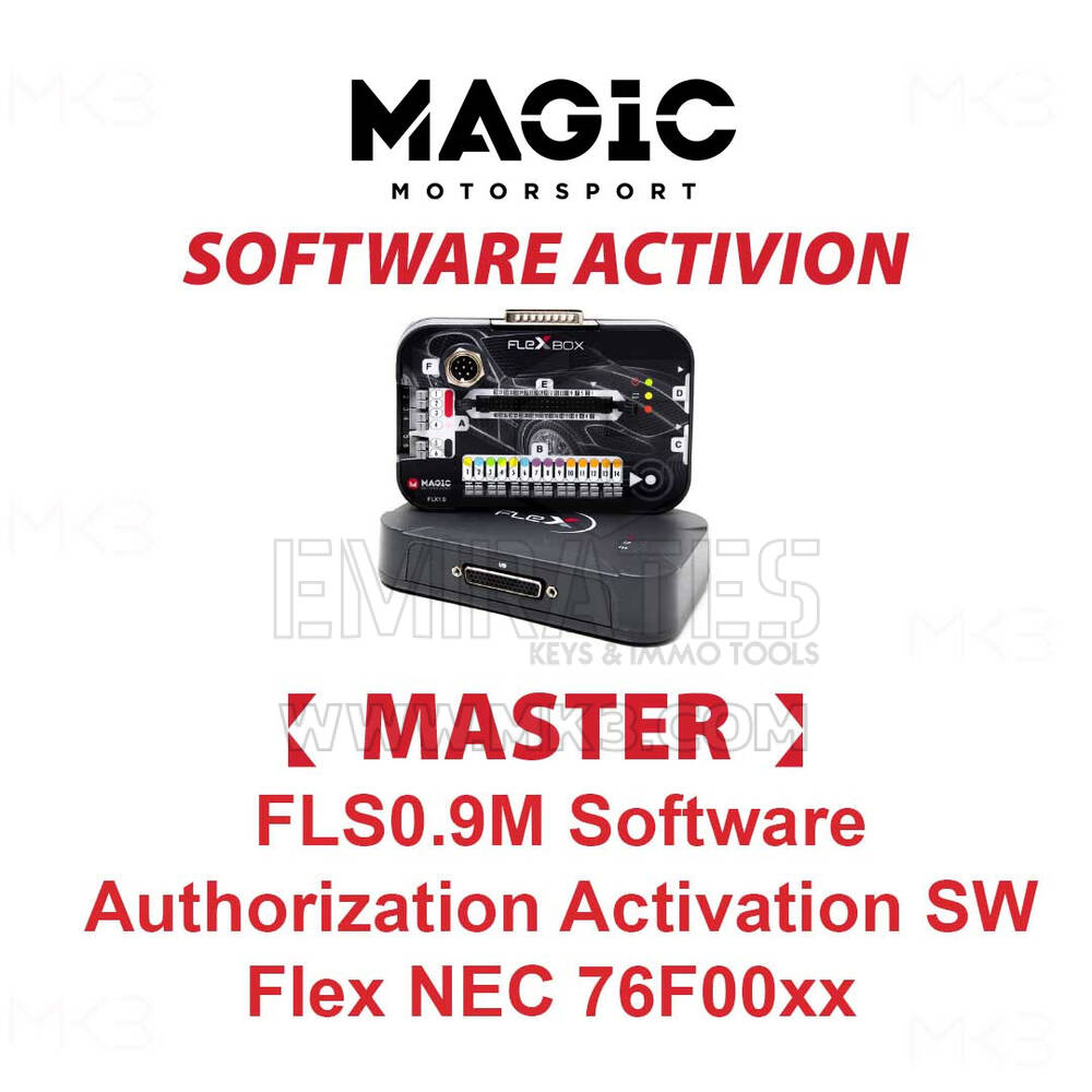 MAGIC FLS0.9M Software Authorization Activation SW Flex NEC 76F00xx Master
