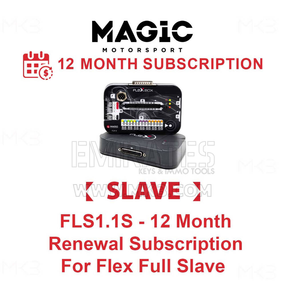 MAGIC FLS1.1S - 12 Month Renewal Subscription For Flex Full Slave