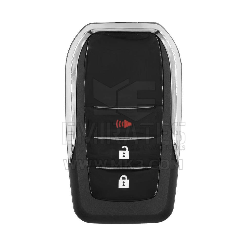 Coque de clé télécommande Toyota Flip 2+1 boutons modifiés verticaux | MK3