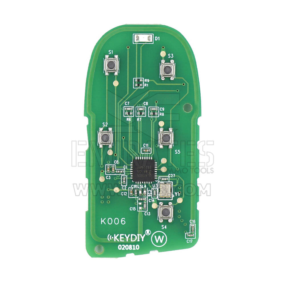 Keydiy KD Smart Key PCB 5 Buttons Maserati Type ZB13 | MK3
