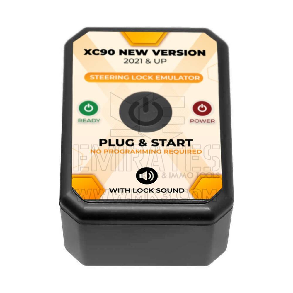 New Volvo XC90 New Version 2021 & UP Steering Lock Emulator Simulator With Lock Sound No Programming Required | Emirates Keys