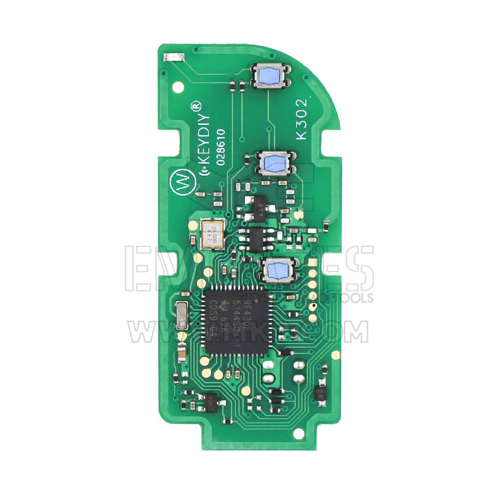 KeyDiy KD TB02-3 Lexus Universal Smart Key PCB 3 Buttons | MK3