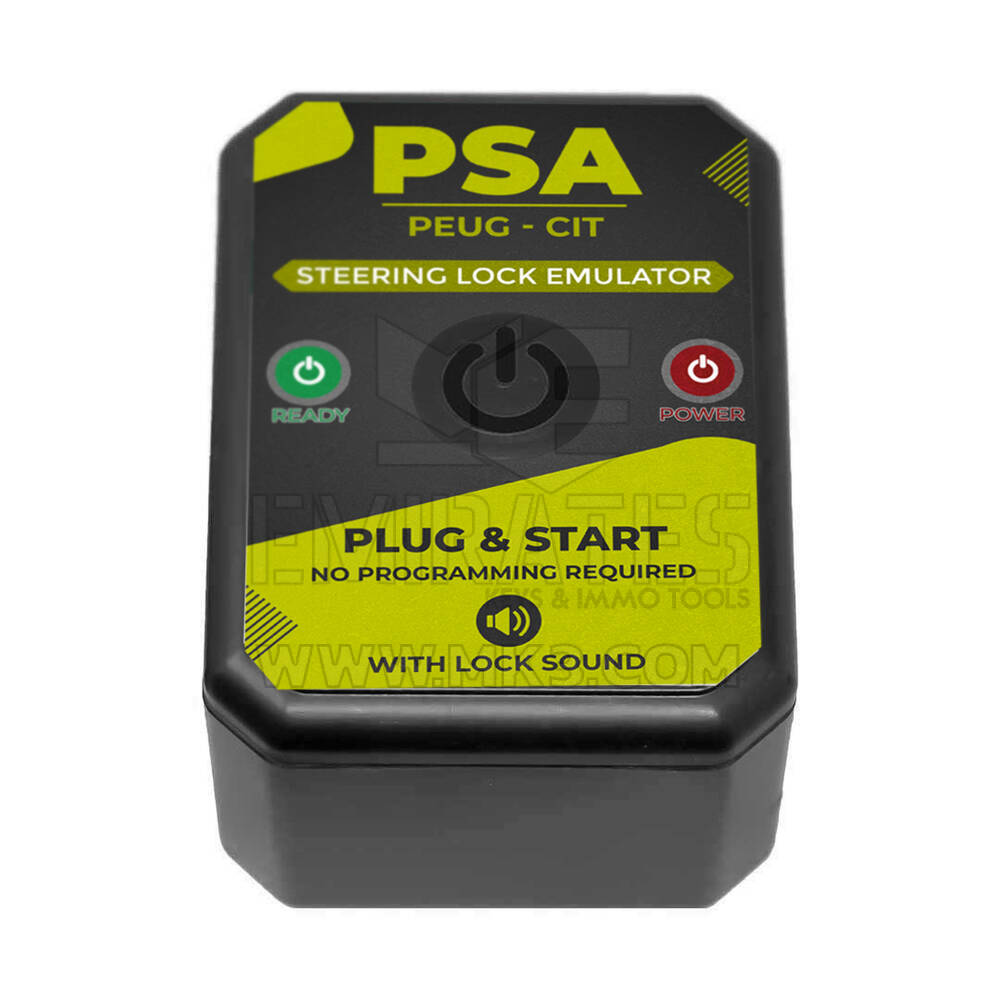 New PSA Peugeot Citroen 2011 and Up Steering Lock Emulator Simulator With Lock Sound For PSA Cars With Electronic Steering Column Lock (ESCL), FT-CAN, 2011 And Up | Emirates Keys
