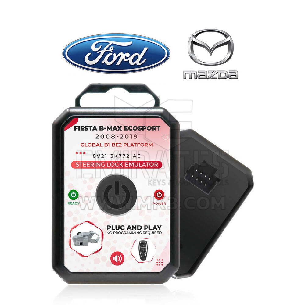 Ford Fiesta B-MAX EcoSport - Mazda 6 Global B1 BE2 Platform Steering Lock Emulator Simulator