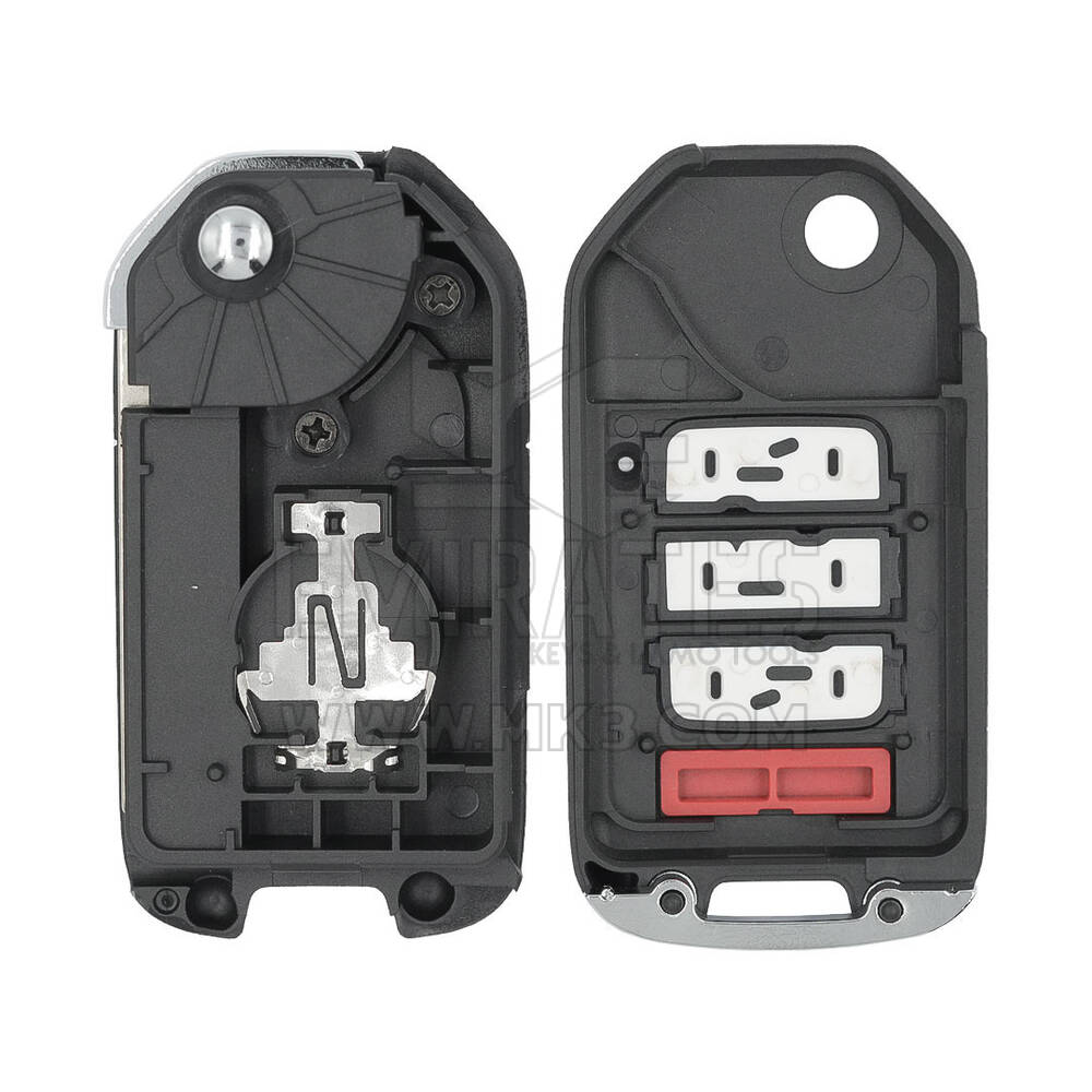 New Aftermarket Honda Flip Remote Key Shell 3+1 Button Panic Blade High Quality Best Price | Emirates Keys
