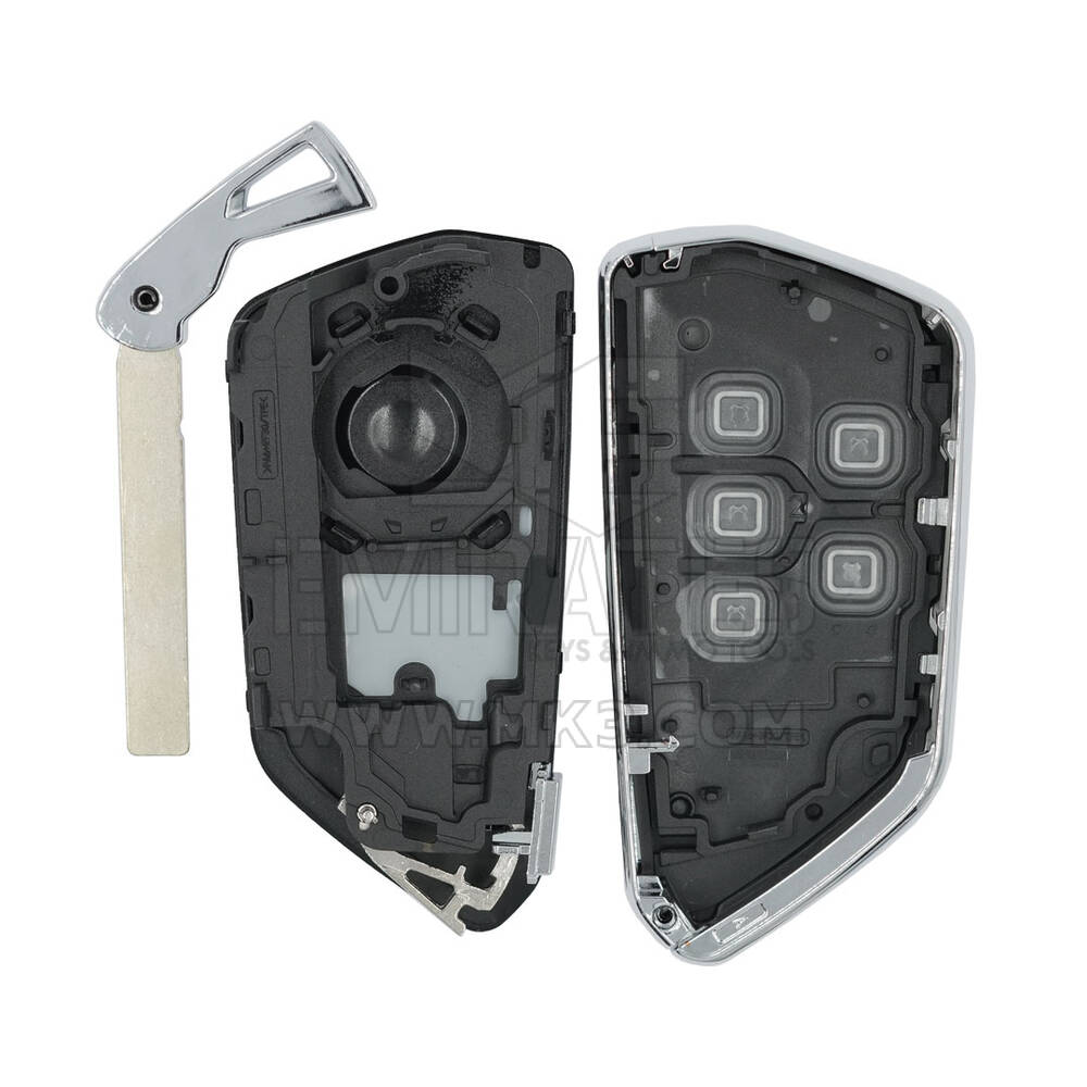 New Aftermarket VW / Volkswagen Smart Remote Key Shell 4+1 Buttons High Quality Best Price | Emirates Keys