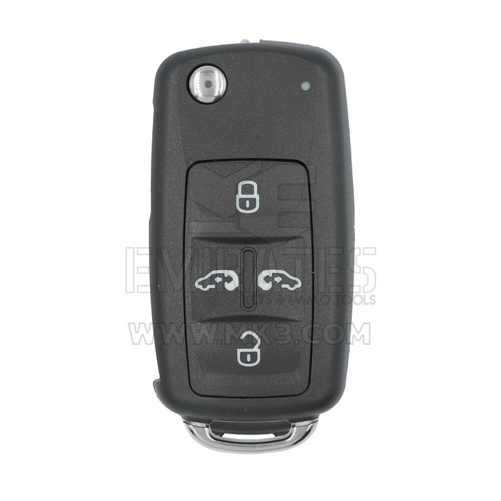 Volkswagen UDS Flip Remote Key Shell 4 Buttons Slider Door