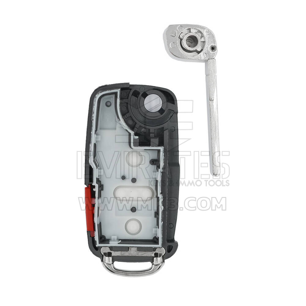 New Aftermarket VW / Volkswagen UDS Flip Remote Key Shell 4+1 Buttons HU66 Blade High Quality Best Price | Emirates Keys