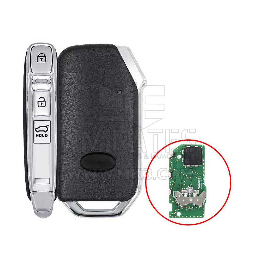 Coque de clé télécommande intelligente Kia 2020, 3 boutons, SUV