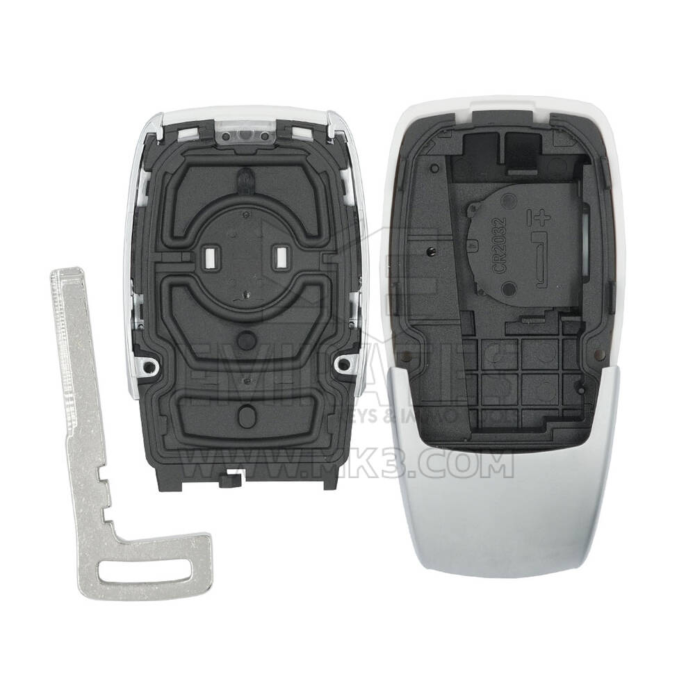 Coque de clé télécommande intelligente pour Mercedes Benz série E, 3 boutons, couleur blanc mat, haute qualité, meilleur prix, nouveau marché | Clés des Émirats