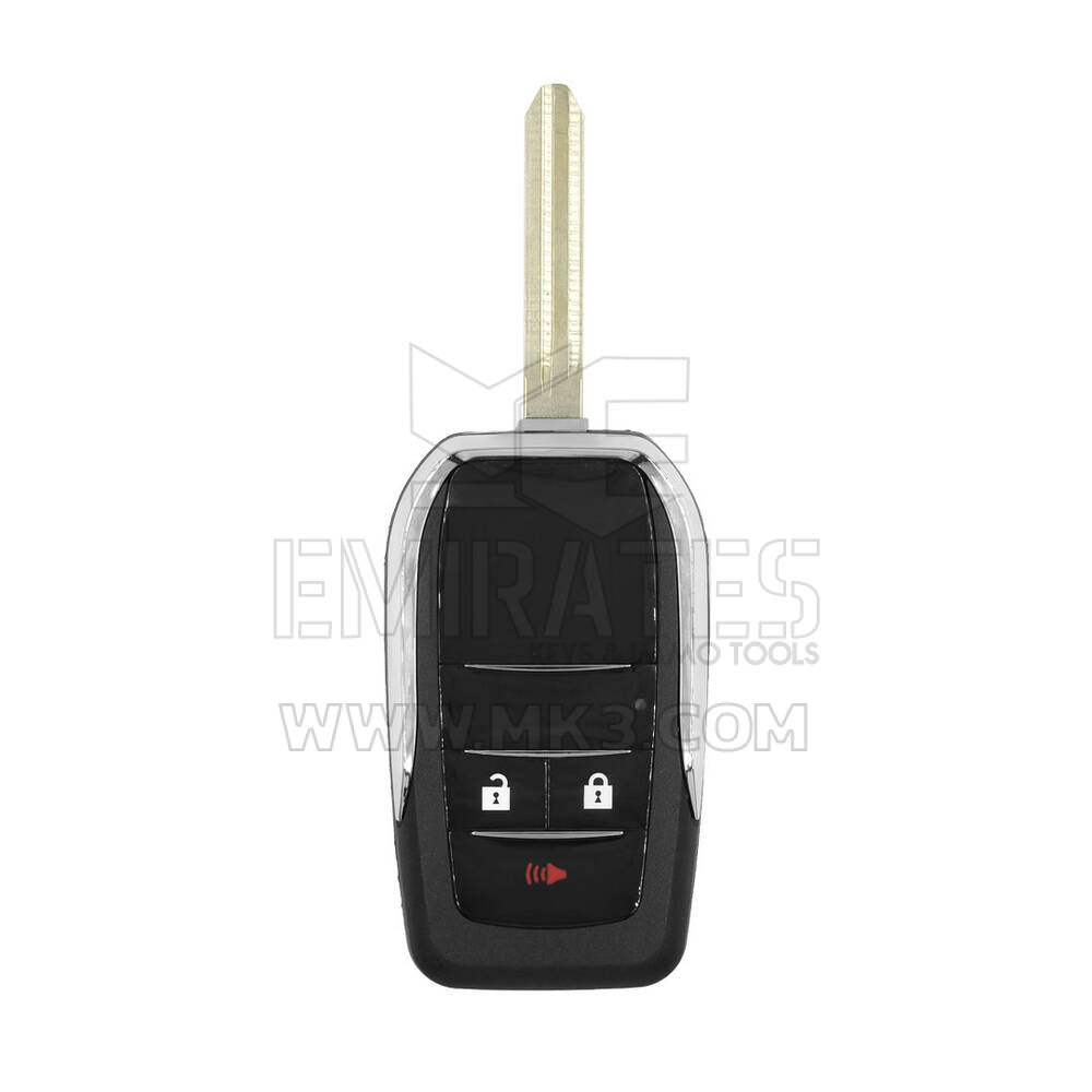 New Aftermarket Toyota Flip Remote Key Shell 2+1 Buttons Modified Horizontal Type High Quality Best Price | Emirates Keys