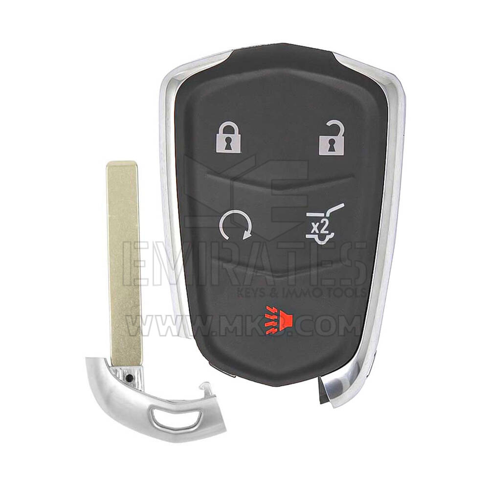 Nuova chiave telecomando intelligente Cadillac aftermarket 4+1 pulsanti 315 MHz ID FCC: HYQ2AB | Emirates Keys