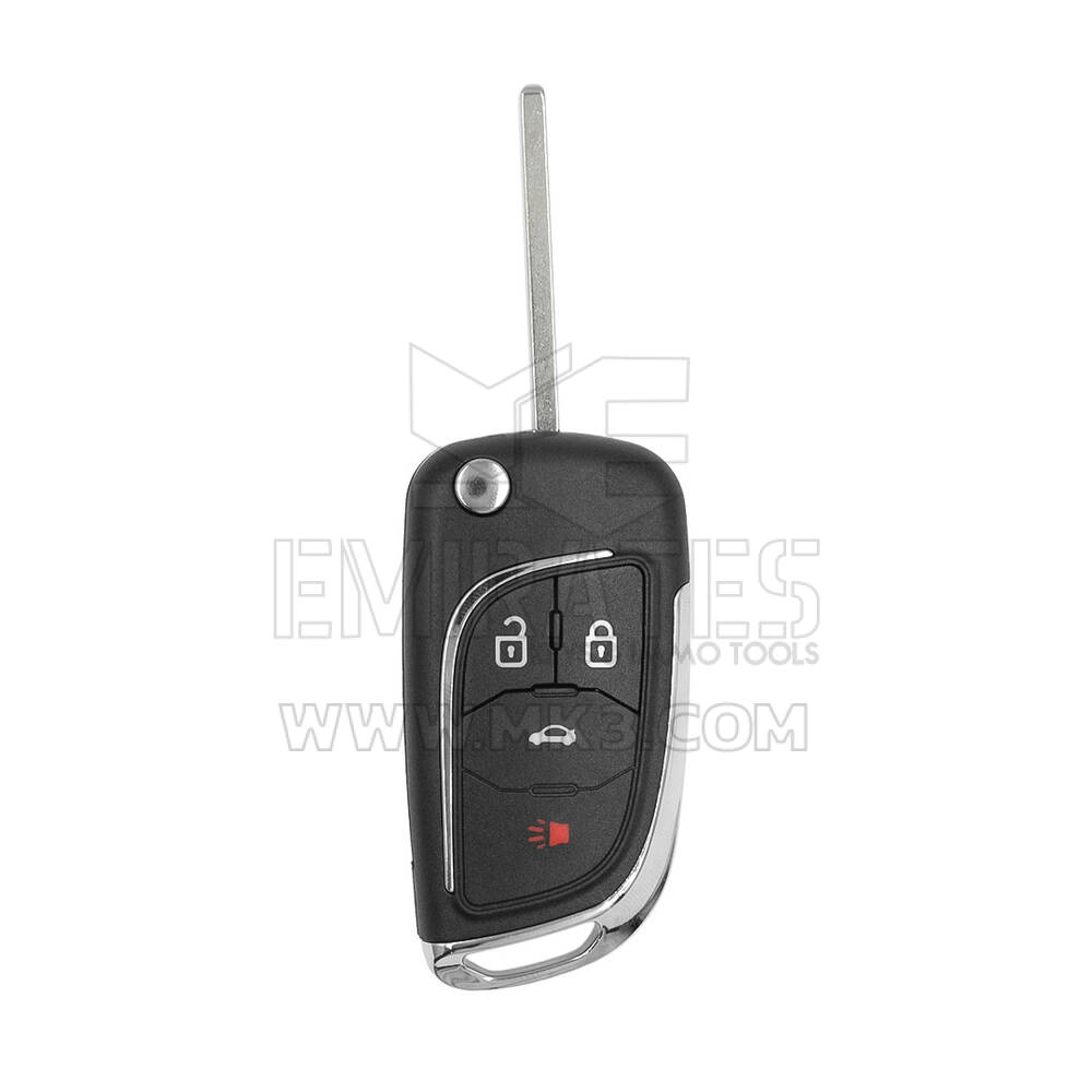 New Aftermarket Chevrolet Modified Flip Key Shell 3+1 Buttons High Quality Best Price | Emirates Keys