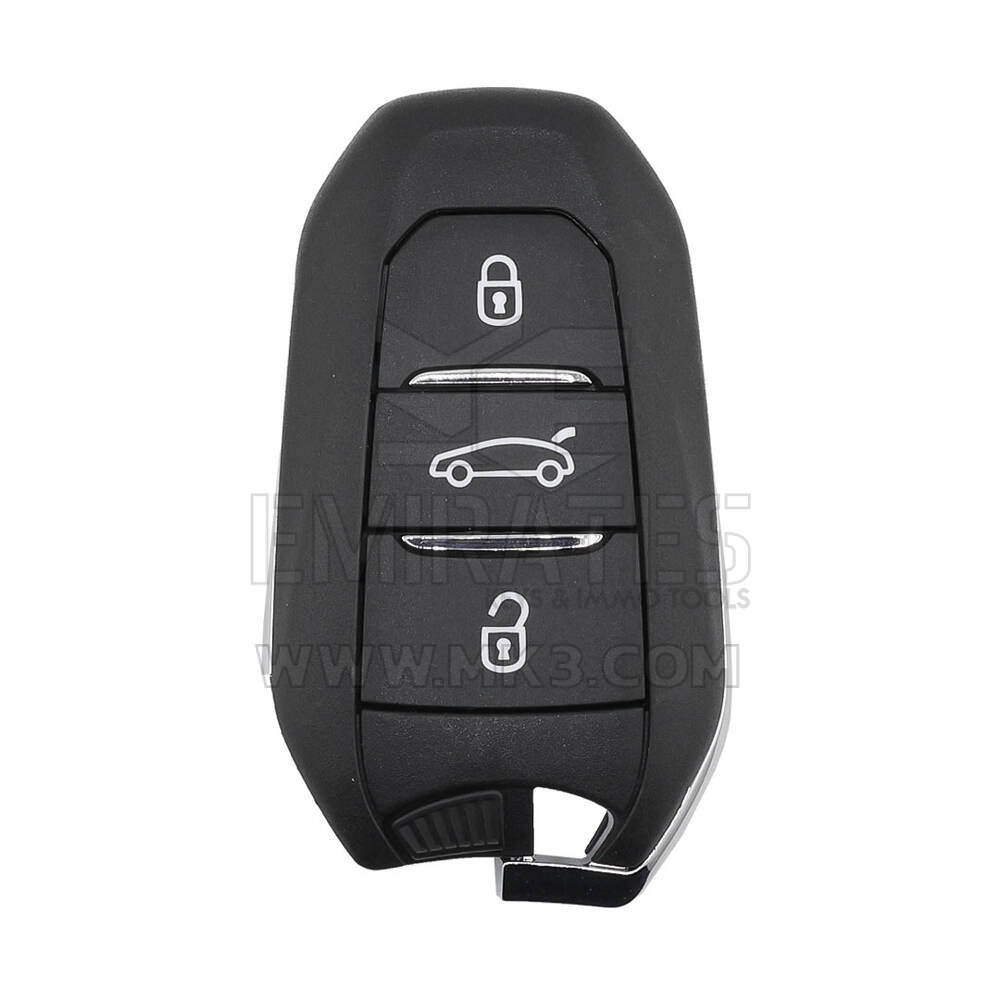 Peugeot 3008 2023 Original Smart Remote Key 3 Buttons Sedan 433.92MHz FSK Chip 4A