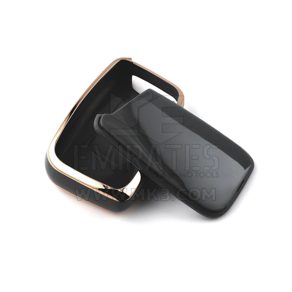 New Aftermarket Nano High Quality Cover For Volkswagen Flip Remote Key 4 Buttons Black Color VW-B11J4 | Emirates Keys