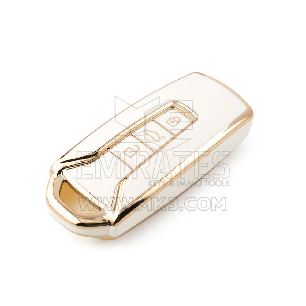 New Aftermarket Nano High Quality Cover For Volkswagen Remote Key 3 Buttons White  Color VW-H11J | Emirates Keys