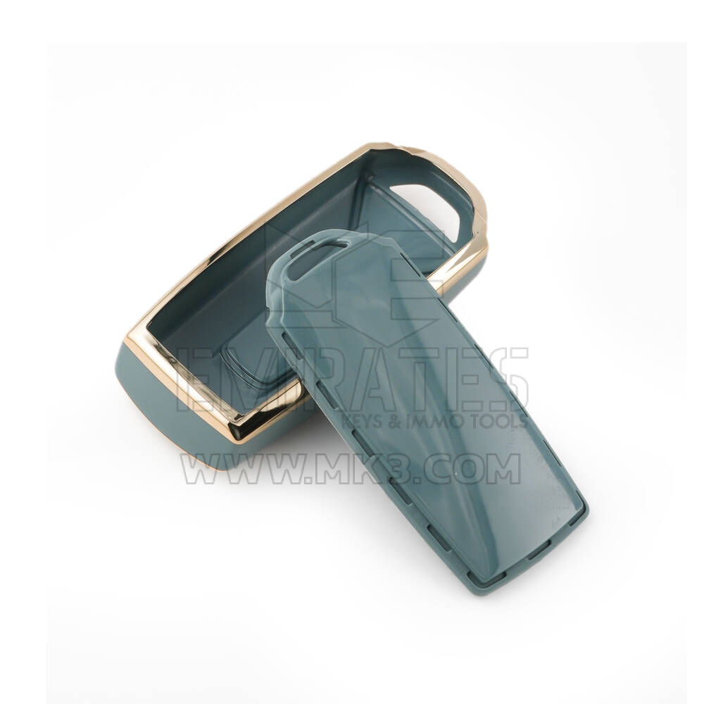 New Aftermarket Nano High Quality Cover For Volkswagen Remote Key 3 Buttons Gray Color VW-H11J | Emirates Keys