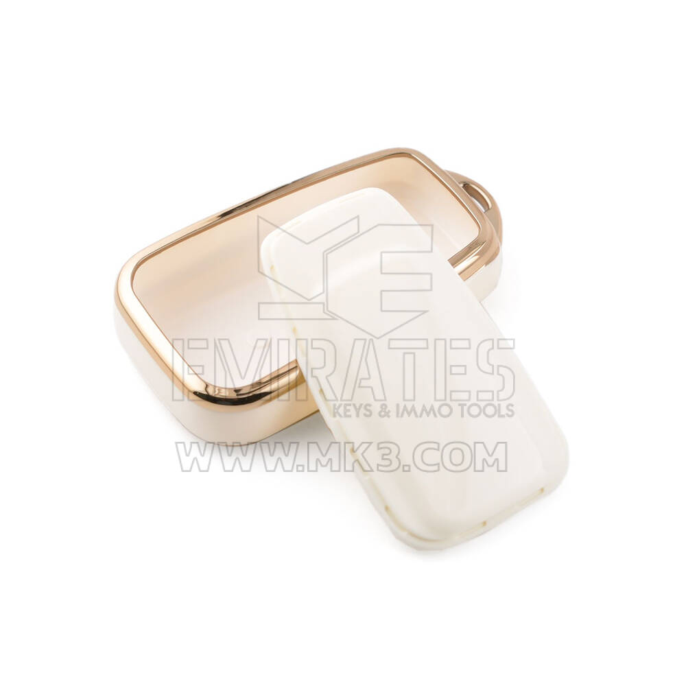 New Aftermarket Nano High Quality Cover For Toyota Remote Key 4 Buttons White Color TYT-B11J4 | Emirates Keys