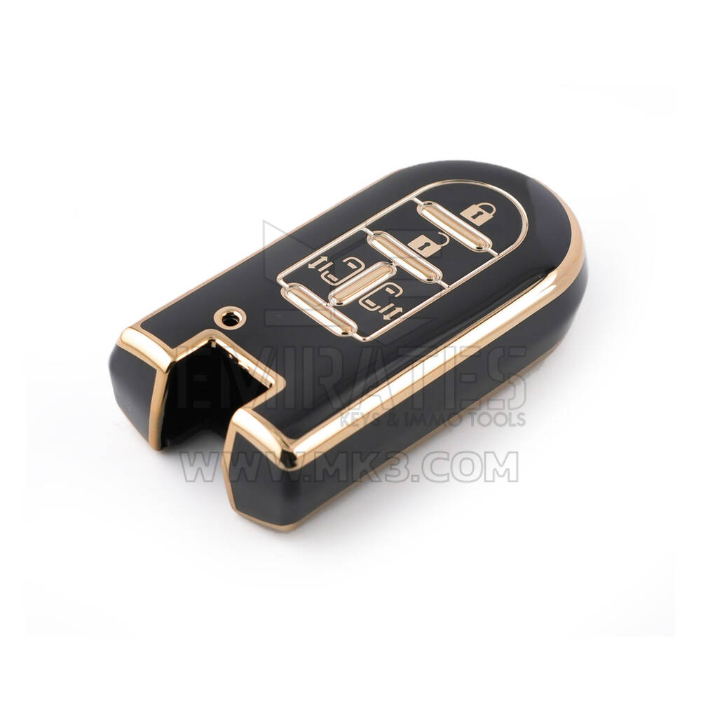 Nova capa nano de reposição de alta qualidade para chave remota Toyota 4 botões cor preta TYT-G11J4B | Chaves dos Emirados