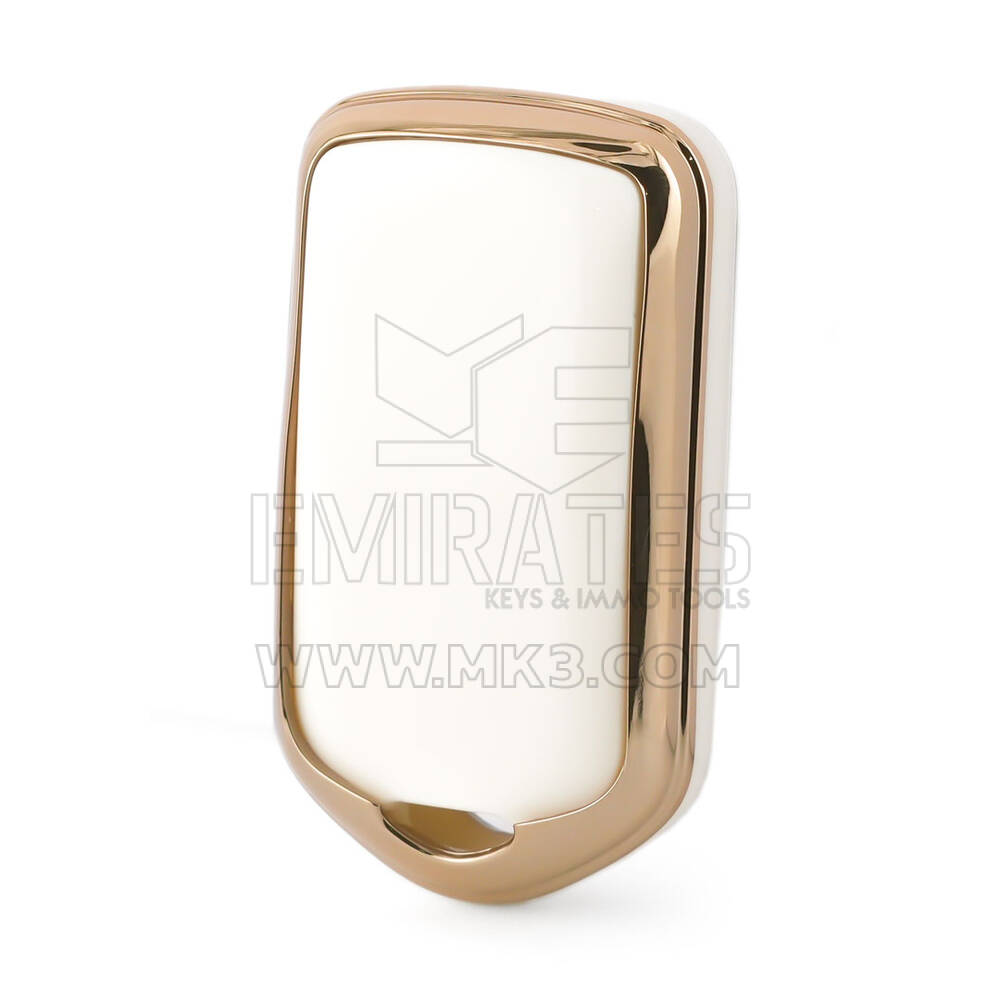 Capa Nano para chave remota Toyota 3 botões branca TYT-L11J3 | MK3