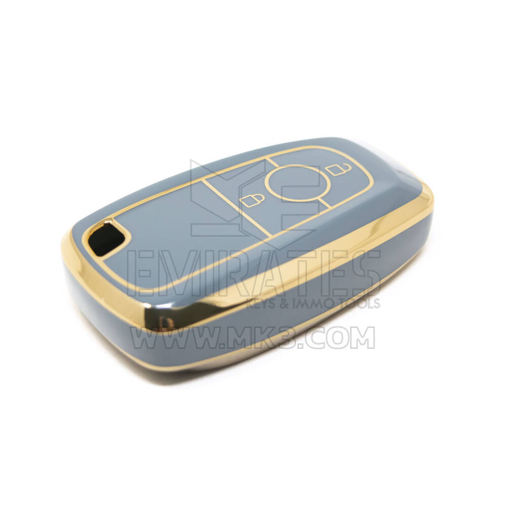 Новый Высококачественный Чехол Aftermarket Nano Для Дистанционного Ключа Ford 2 Кнопки Серого Цвета Ford-B11J2 | Ключи Эмирейтс