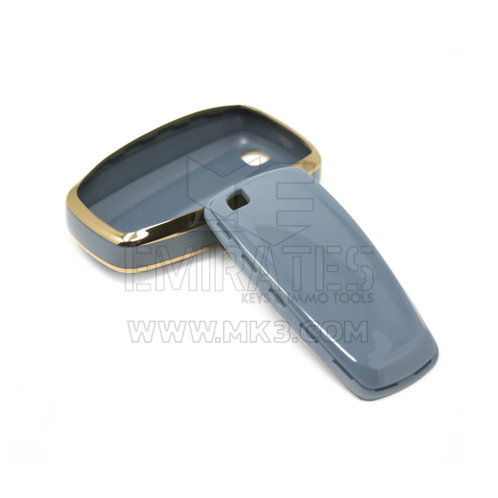 New Aftermarket Nano High Quality Cover For Ford Remote Key 2 Buttons Gray Color Ford-B11J2 | Emirates Keys