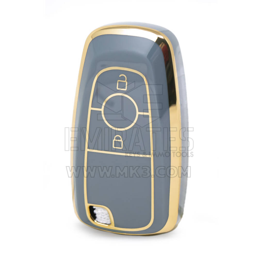 Нано-чехол высокого качества для дистанционного ключа Ford с 2 кнопками серого цвета Ford-B11J2