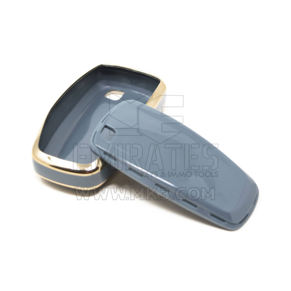 New Aftermarket Nano High Quality Cover For Ford Remote Key 3 Buttons Gray Color Ford-B11J3 | Emirates Keys