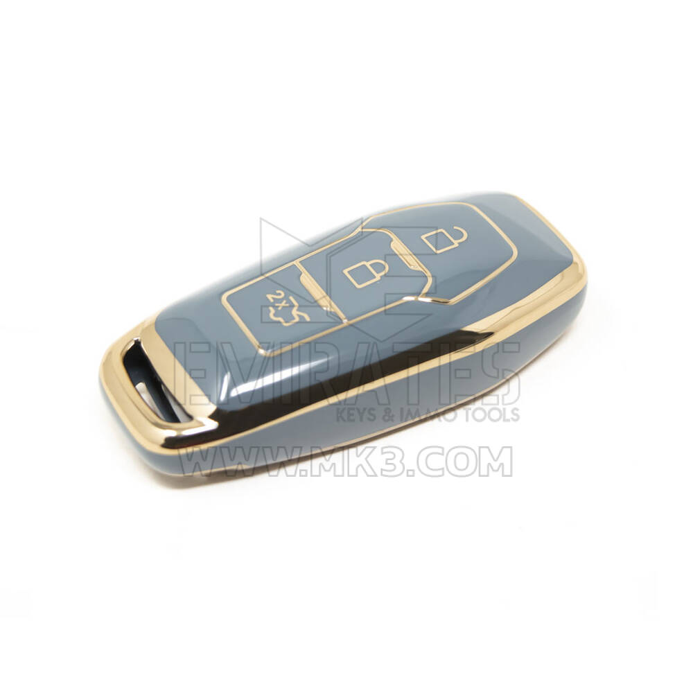 Новый Высококачественный Чехол Нано Послепродажного обслуживания Для Дистанционного Ключа Ford Edge 3 Кнопки Серого Цвета Ford-C11J | Ключи Эмирейтс